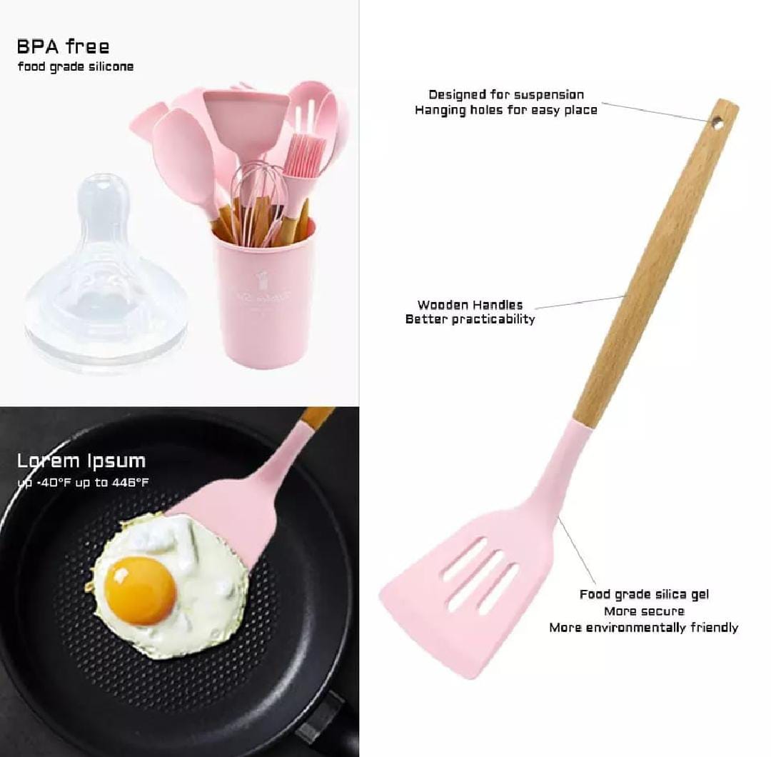 Non Stick Spoons Set